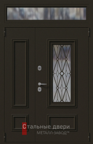 Входные двери МДФ в Верее «Двери МДФ со стеклом»