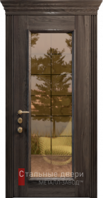 Входные двери МДФ в Верее «Двери МДФ со стеклом»